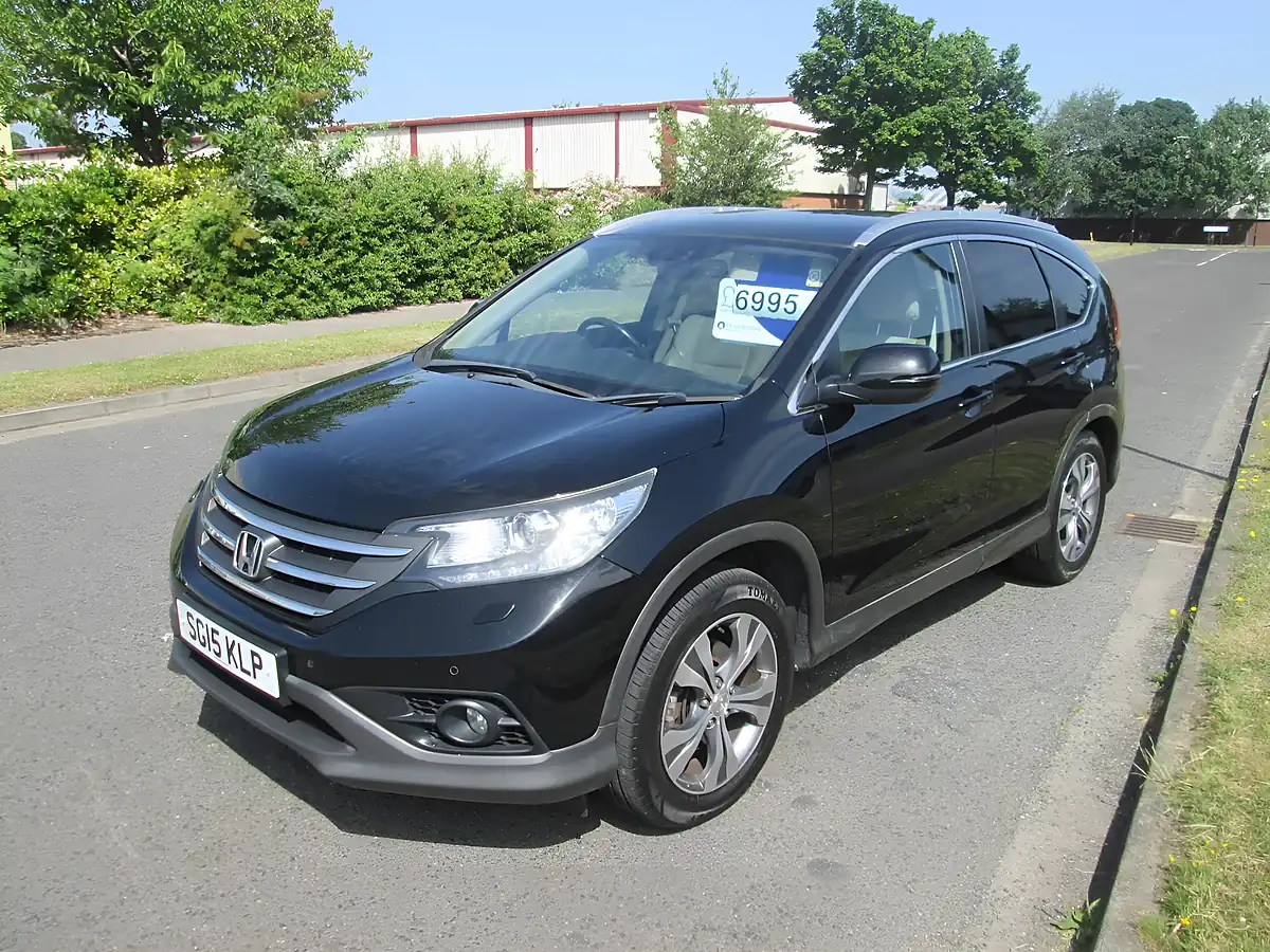 Used 2015 Honda Cr-V Ex Black - Front View