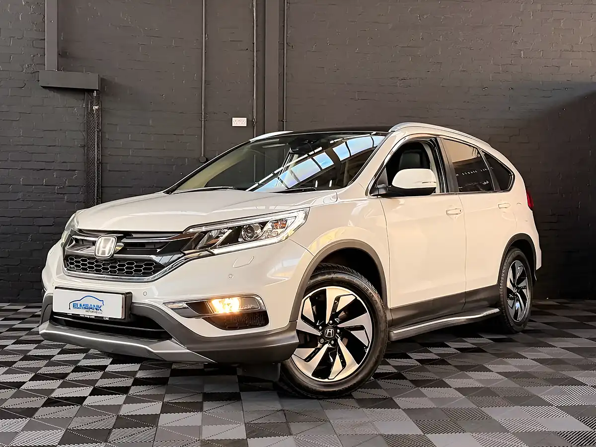 Used 2015 Honda Cr-V Ex Pearl White - Front View