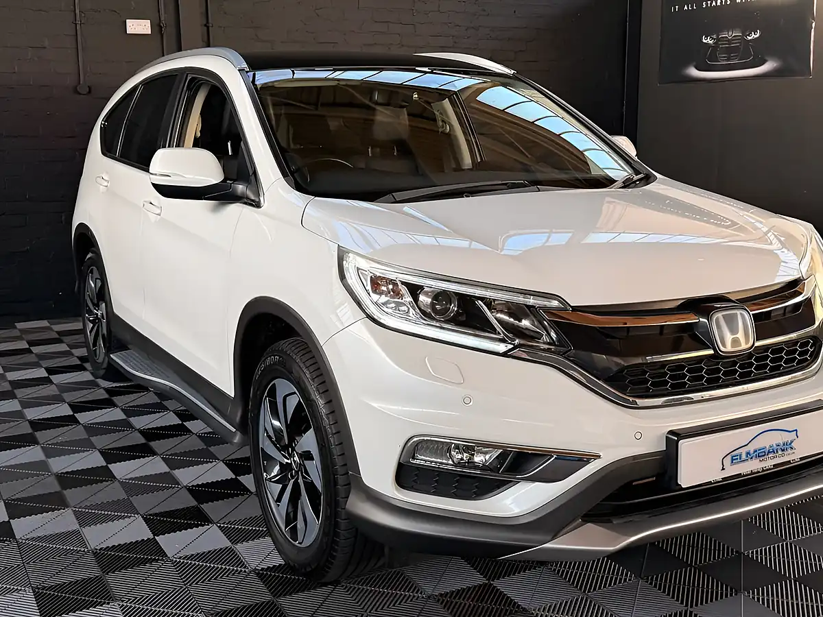 Used 2015 Honda Cr-V Ex Pearl White - Interior and Exterior details 10