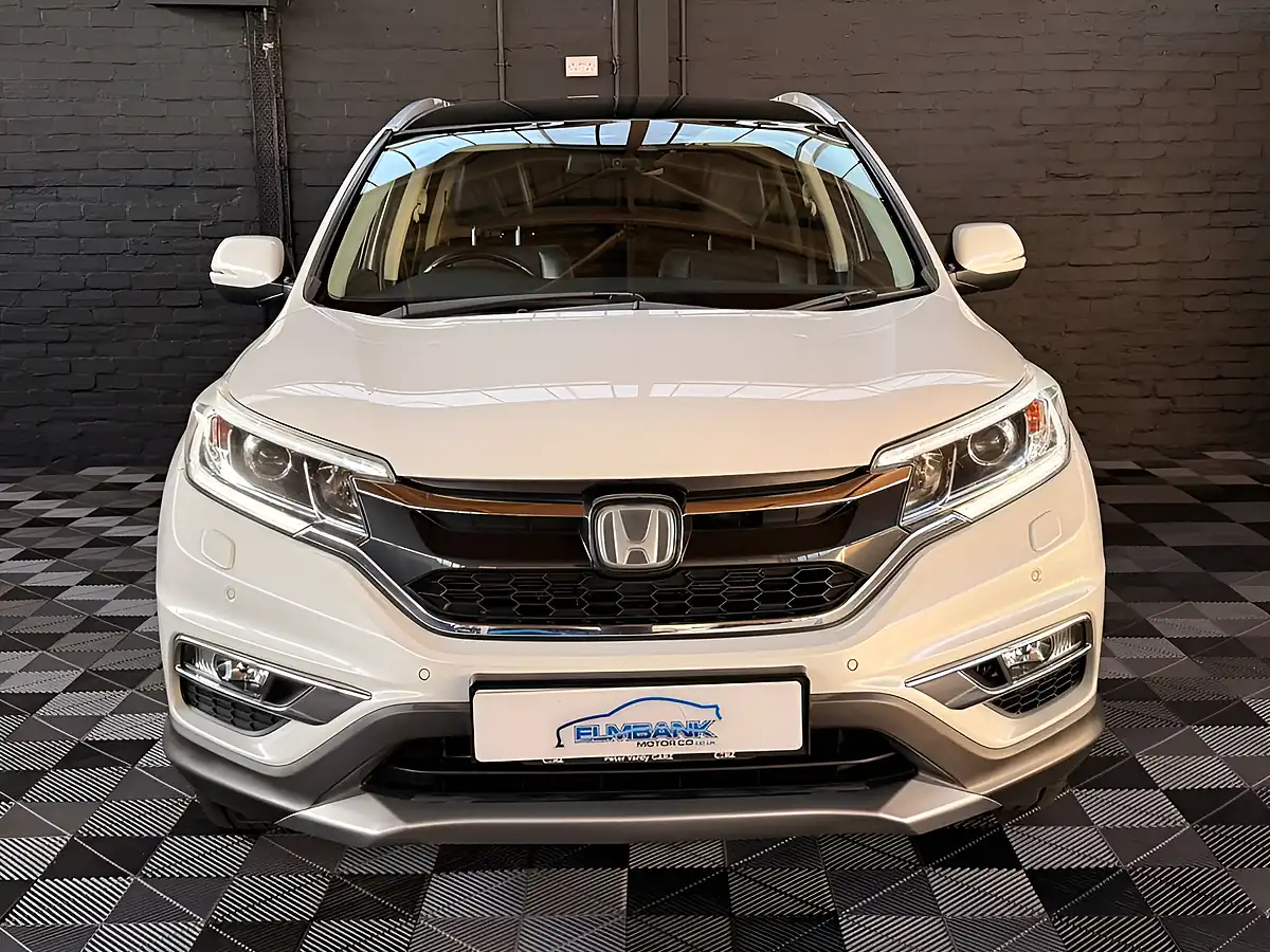 Used 2015 Honda Cr-V Ex Pearl White - Interior and Exterior details 8