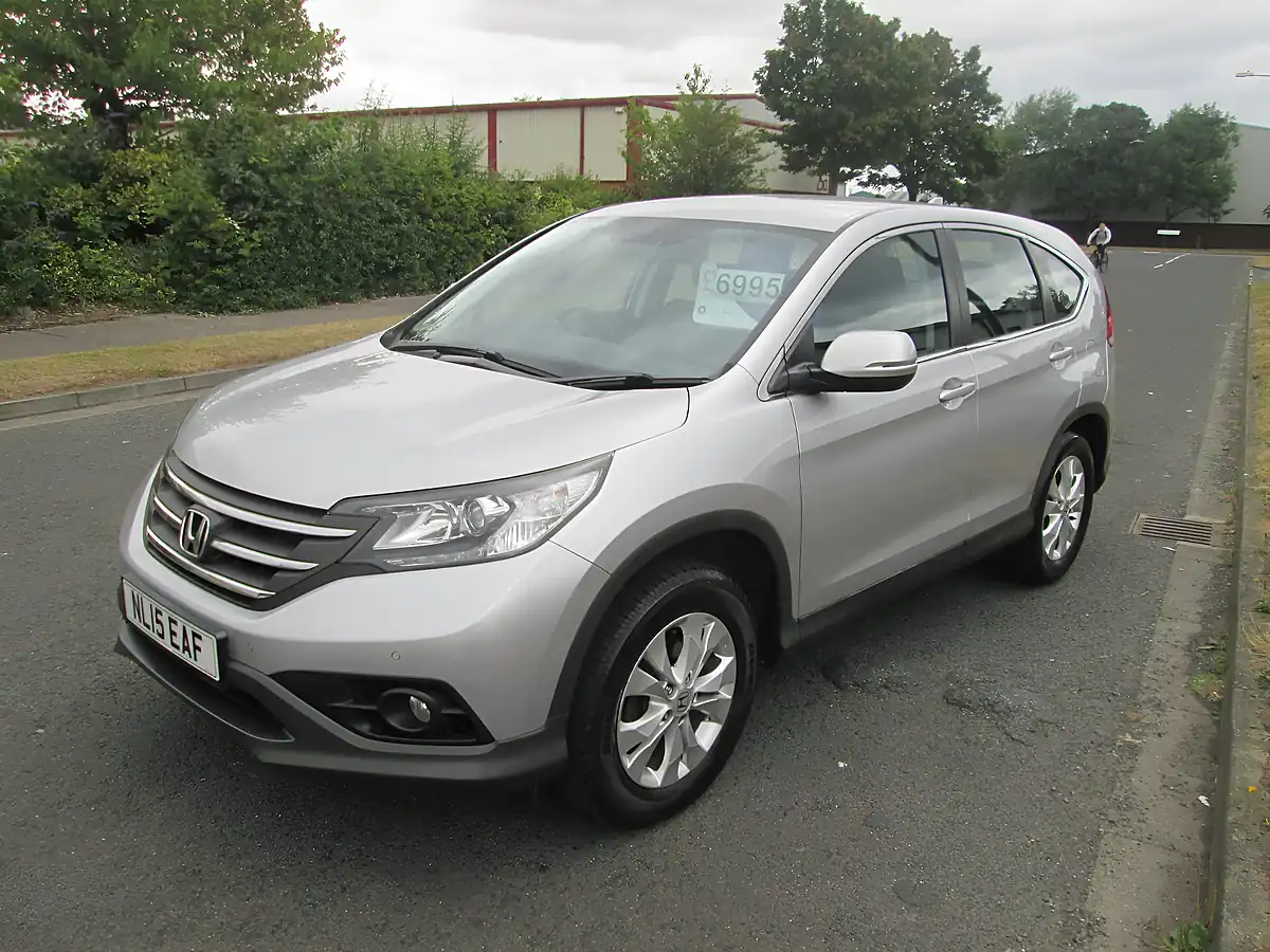 Used 2015 Honda Cr-V Se Silver - Front View