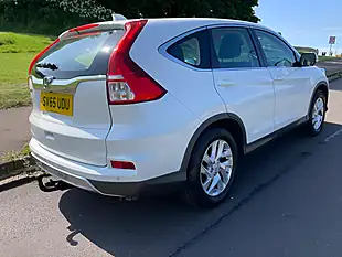 Used 2015 Honda Cr-V Se White - Interior and Exterior details 3