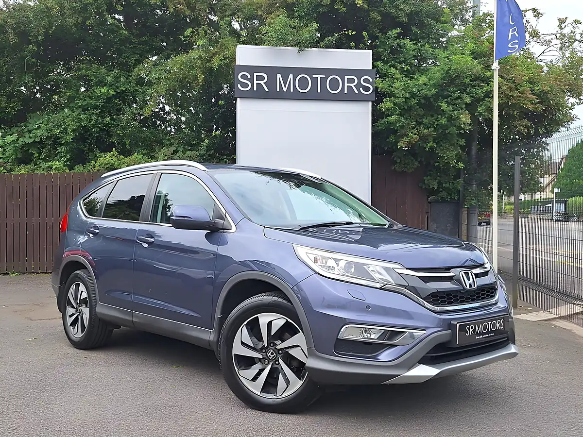Used 2015 Honda Cr-V Sr Blue - Front View