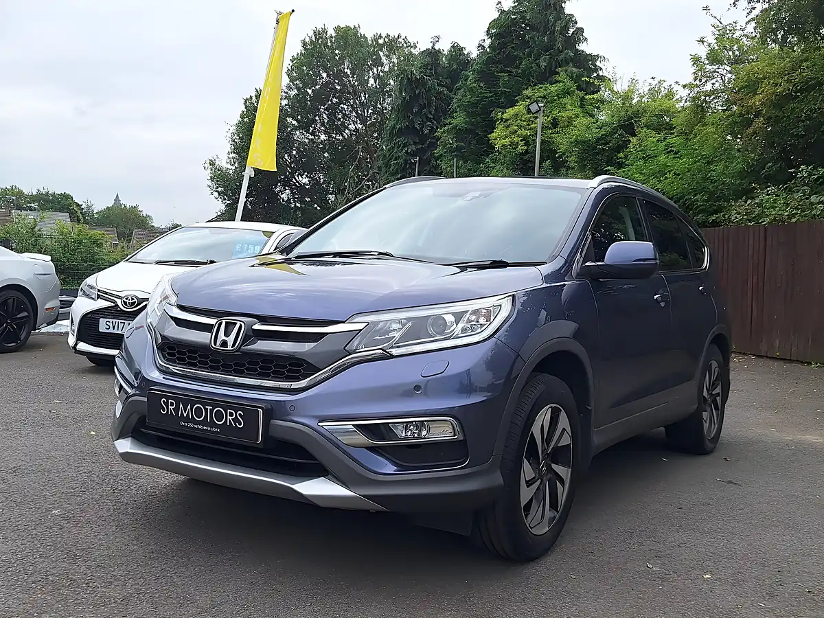Used 2015 Honda Cr-V Sr Blue - Interior and Exterior details 3