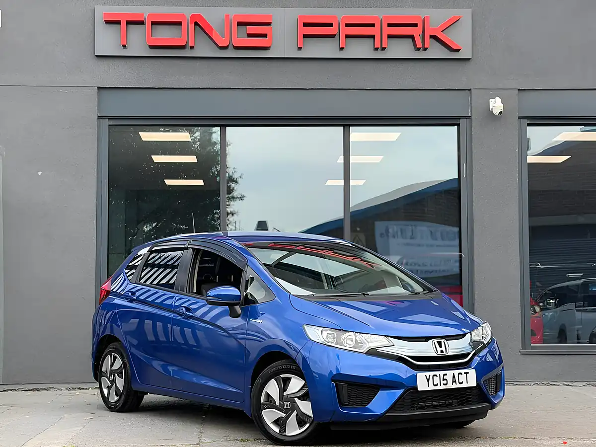 Used 2015 Honda Fit 5dr Auto Blue - Front View