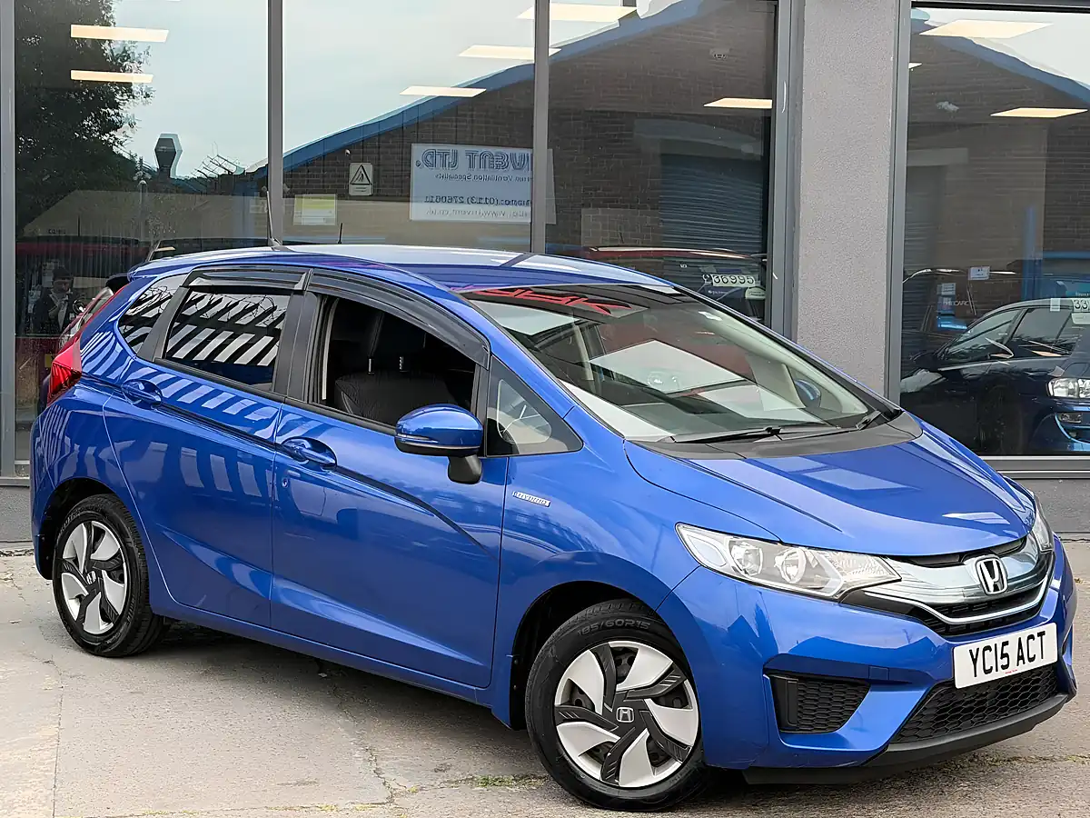 Used 2015 Honda Fit 5dr Auto Blue - Interior and Exterior details 2