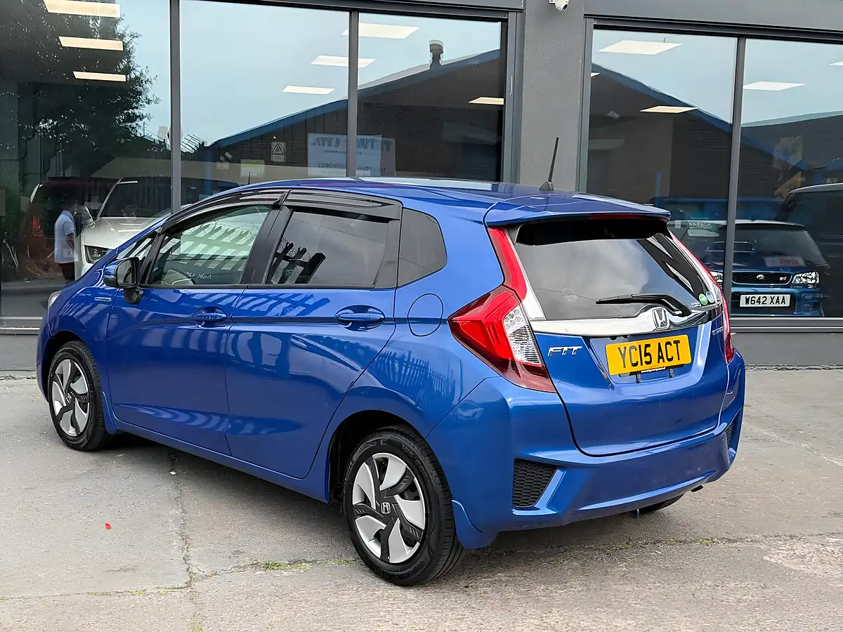 Used 2015 Honda Fit 5dr Auto Blue - Interior and Exterior details 6