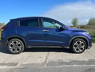 Used 2015 Honda Hr-V Ex Blue - Interior and Exterior details 2