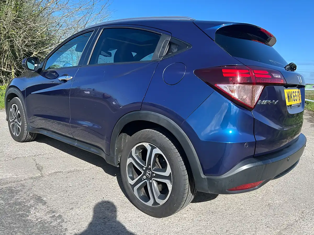 Used 2015 Honda Hr-V Ex Blue - Interior and Exterior details 6