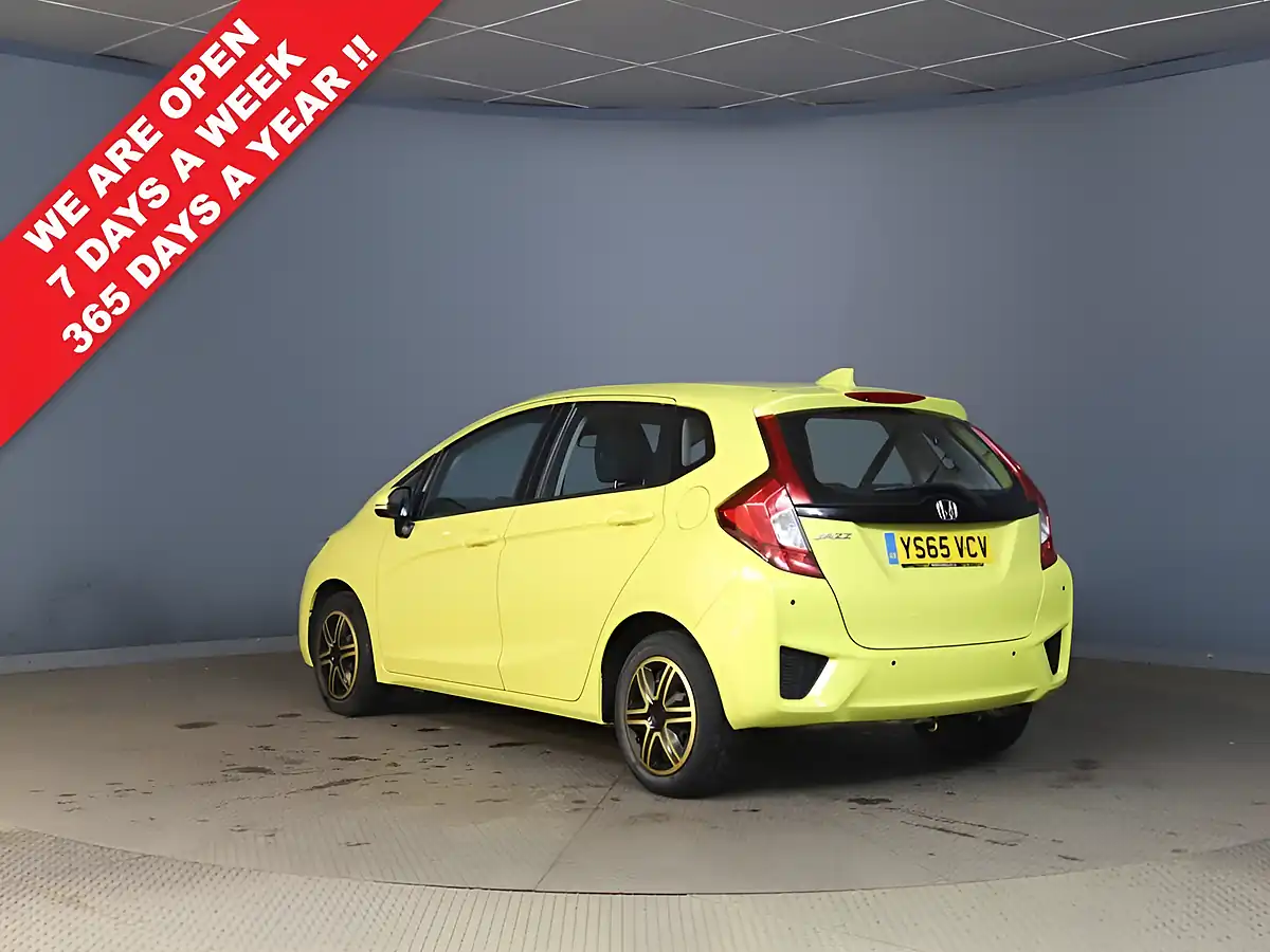 Used 2015 Honda Jazz S Yellow - Interior and Exterior details 3