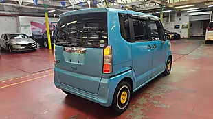 Used 2015 Honda N-Box Custom G L Blue - Interior and Exterior details 17
