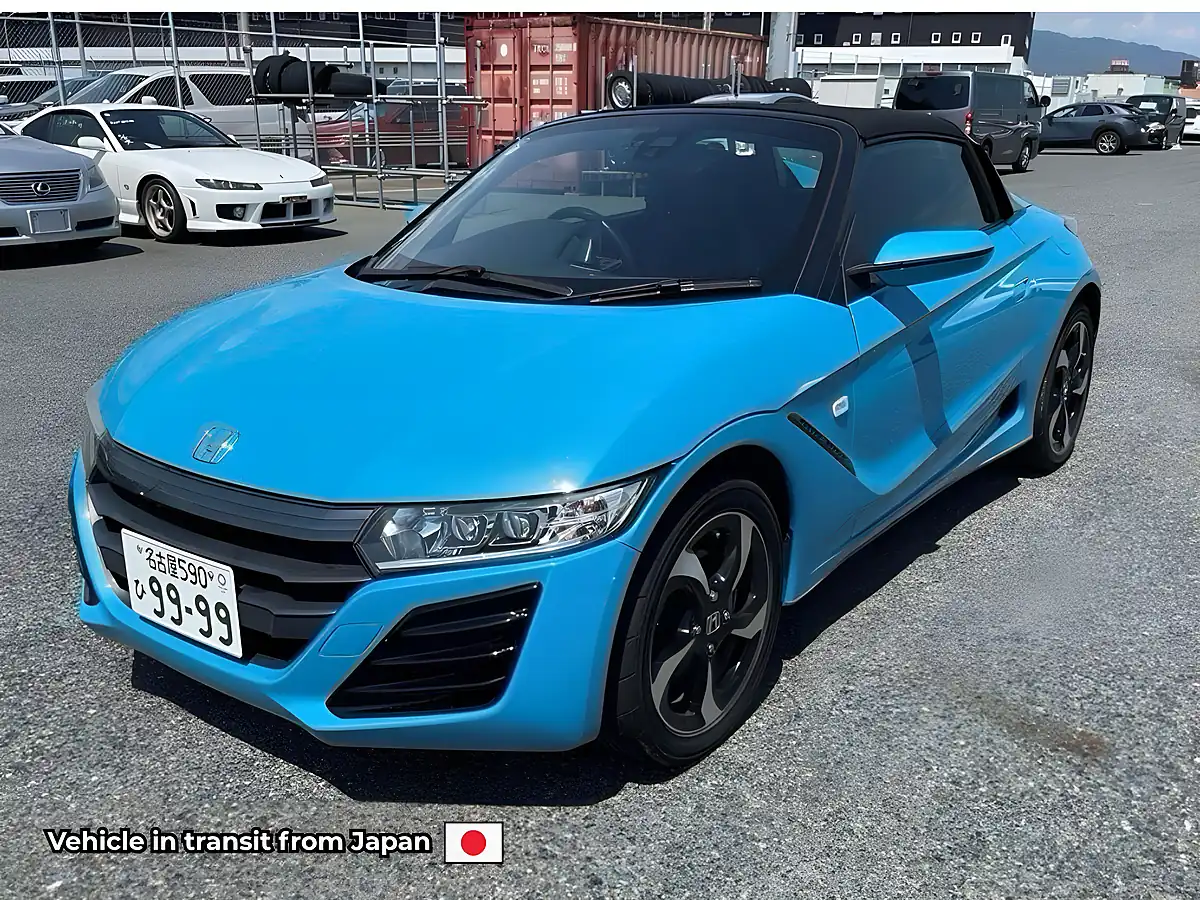 Used 2015 Honda S660 Alpha Blue - Front View