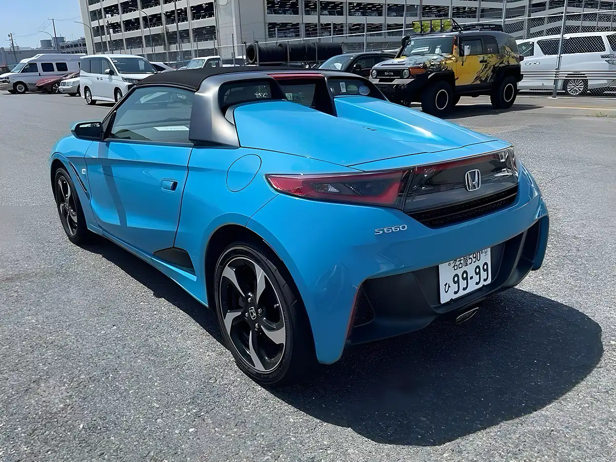 Used 2015 Honda S660 Alpha Blue - Interior and Exterior details 2
