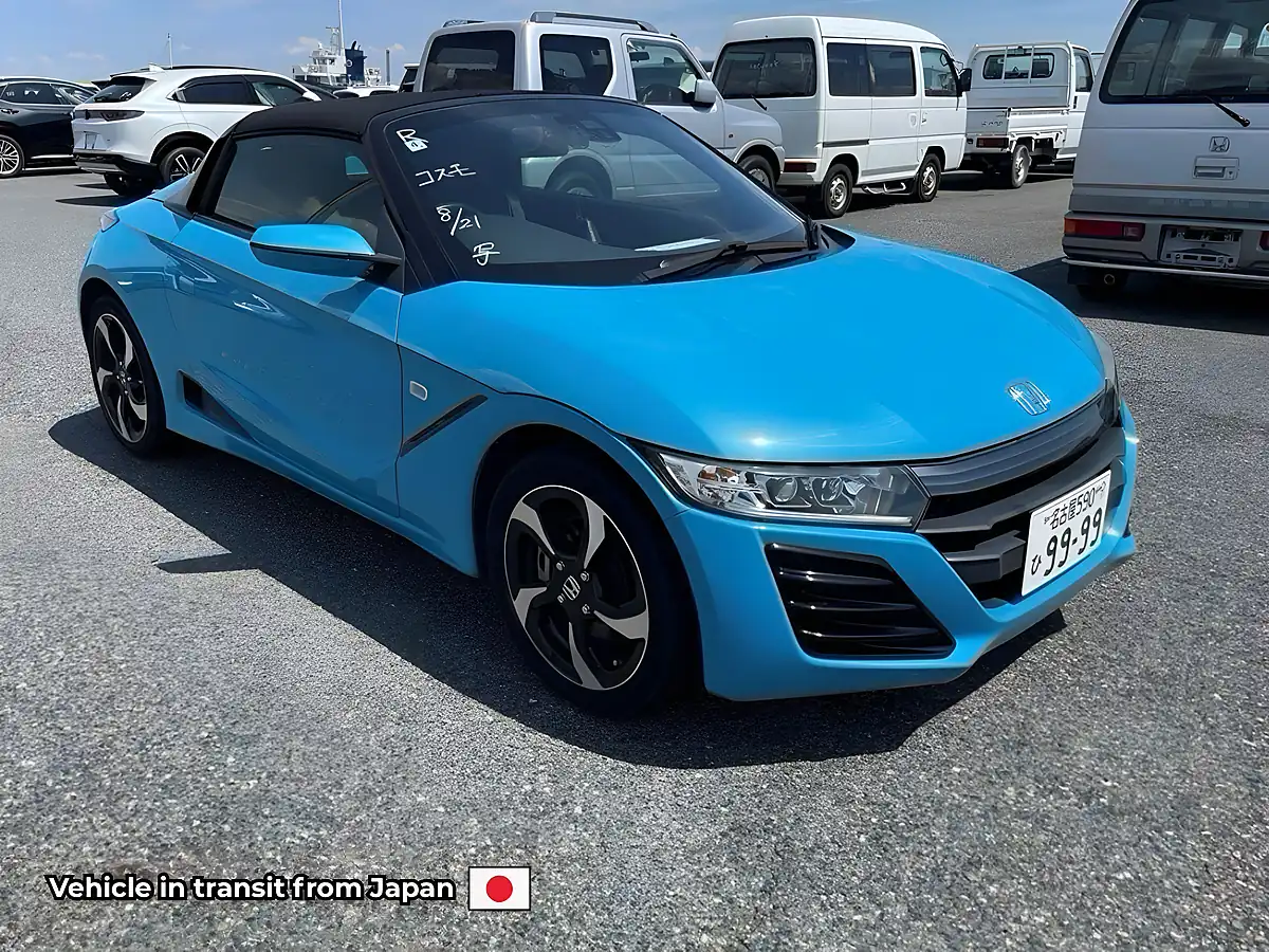 Used 2015 Honda S660 Alpha Blue - Interior and Exterior details 3
