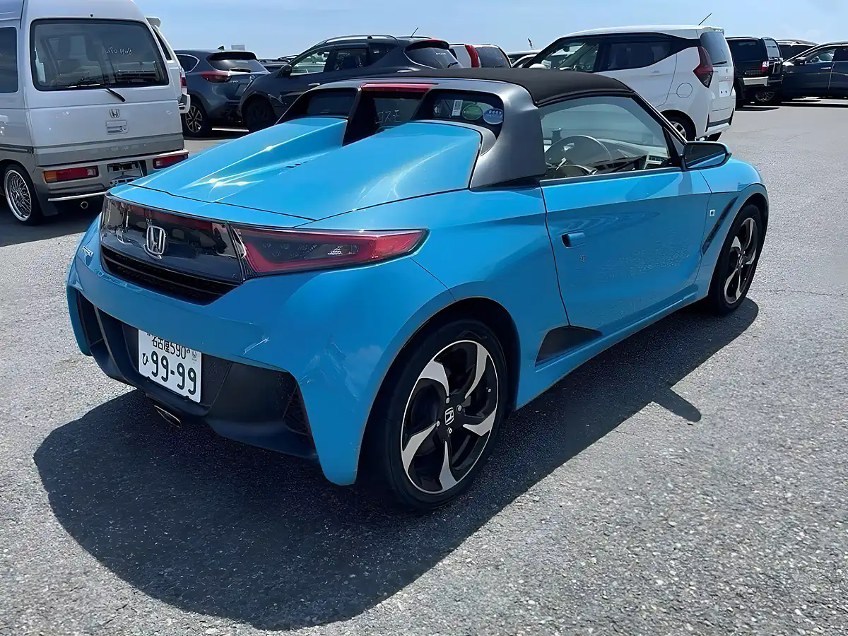 Used 2015 Honda S660 Alpha Blue - Interior and Exterior details 4
