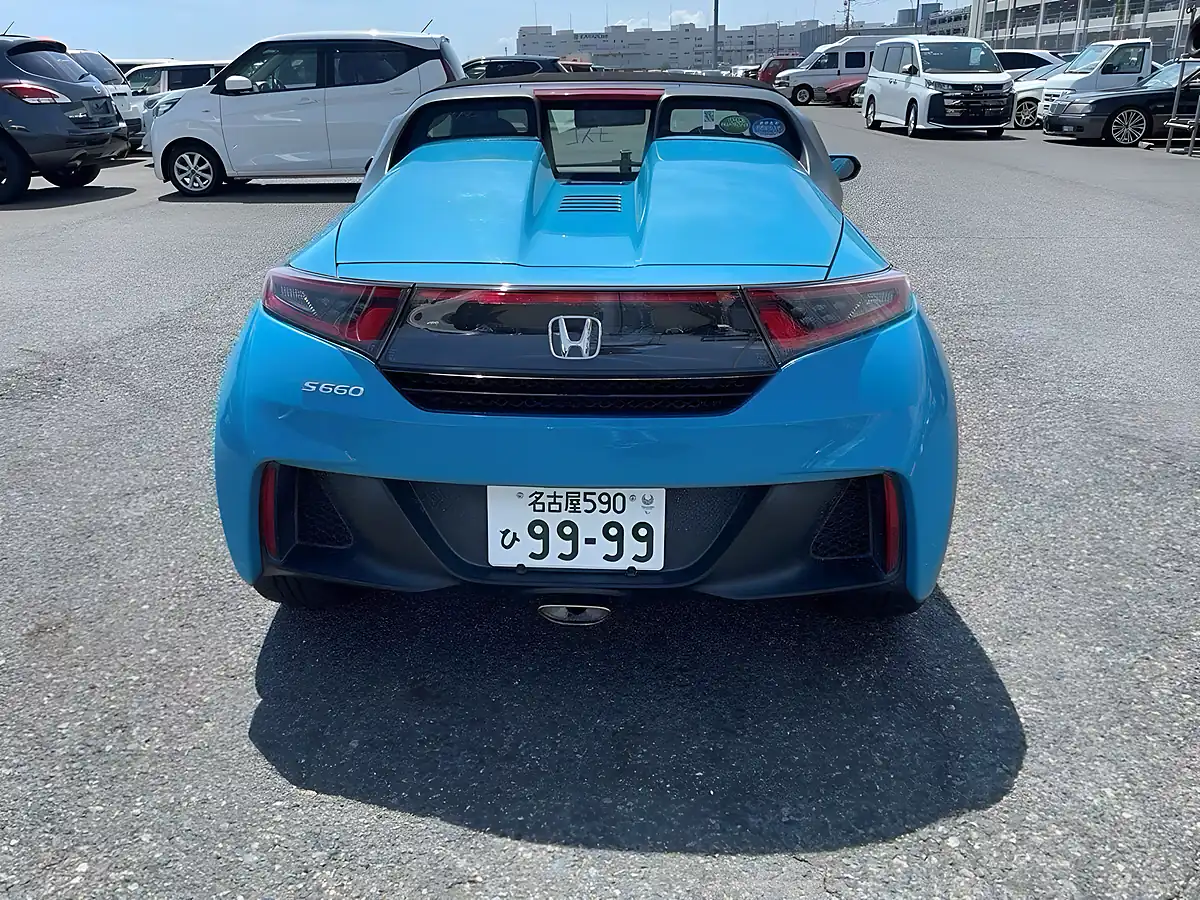 Used 2015 Honda S660 Alpha Blue - Interior and Exterior details 7