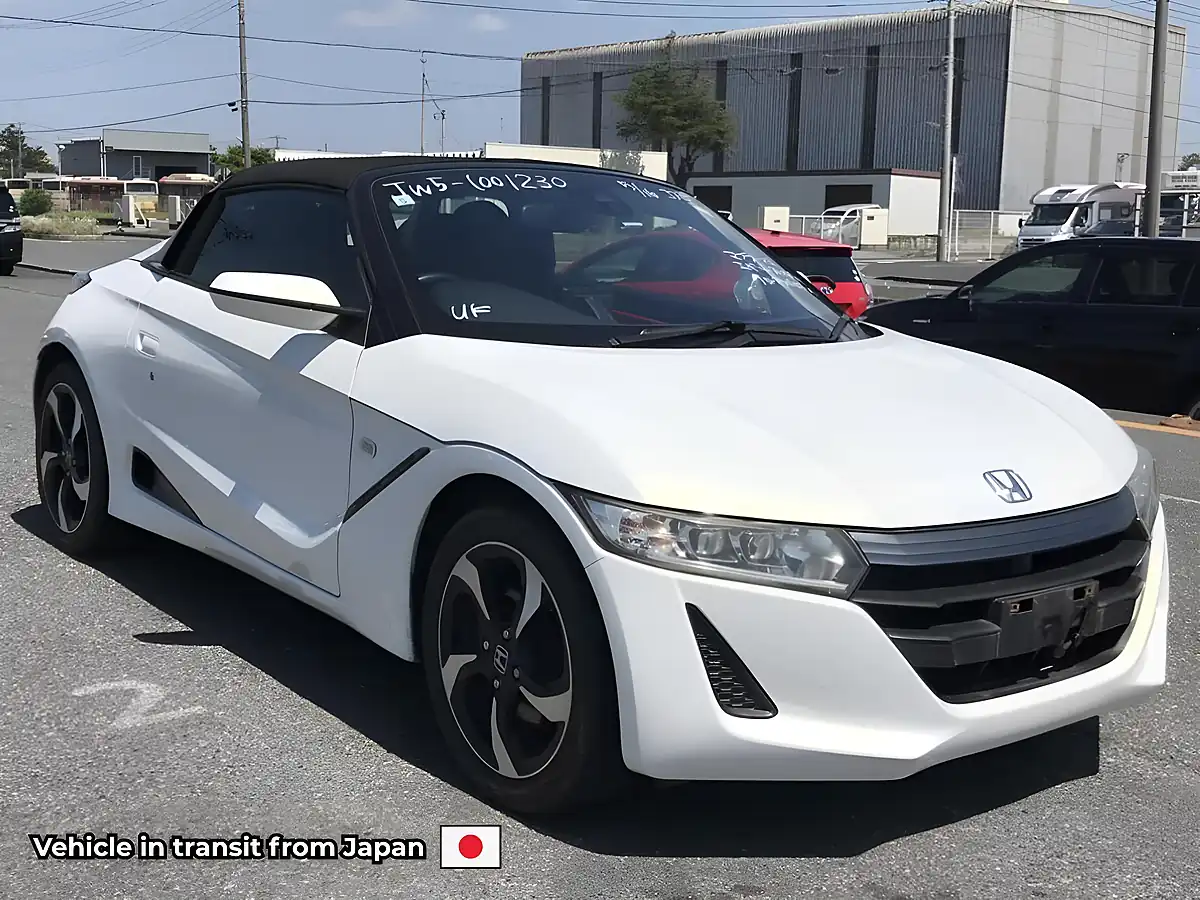 Used 2015 Honda S660 Alpha White - Front View
