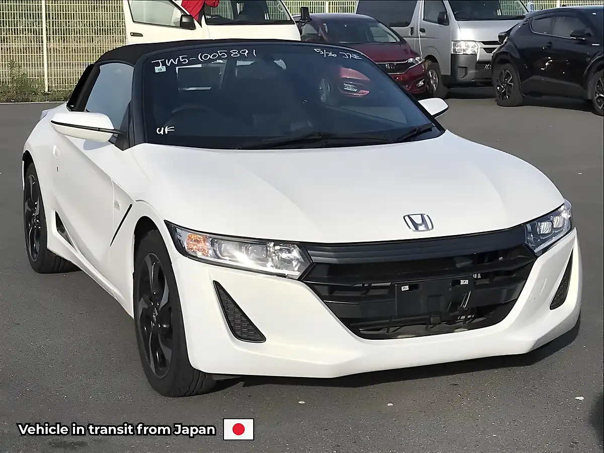 Used 2015 Honda S660 Alpha White - Front View