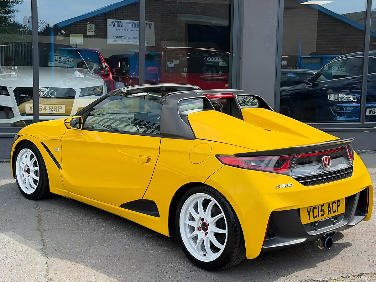 Used 2015 Honda S660 Alpha Yellow - Interior and Exterior details 6