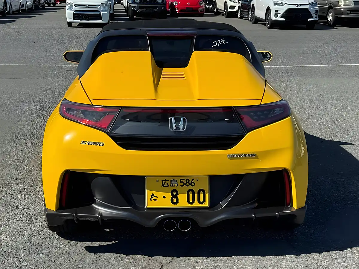 Used 2015 Honda S660 Alpha Yellow - Interior and Exterior details 4