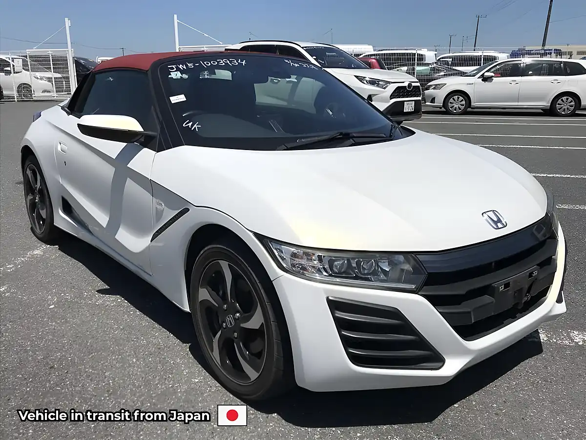 Used 2015 Honda S660 Concept Edition White - Front View