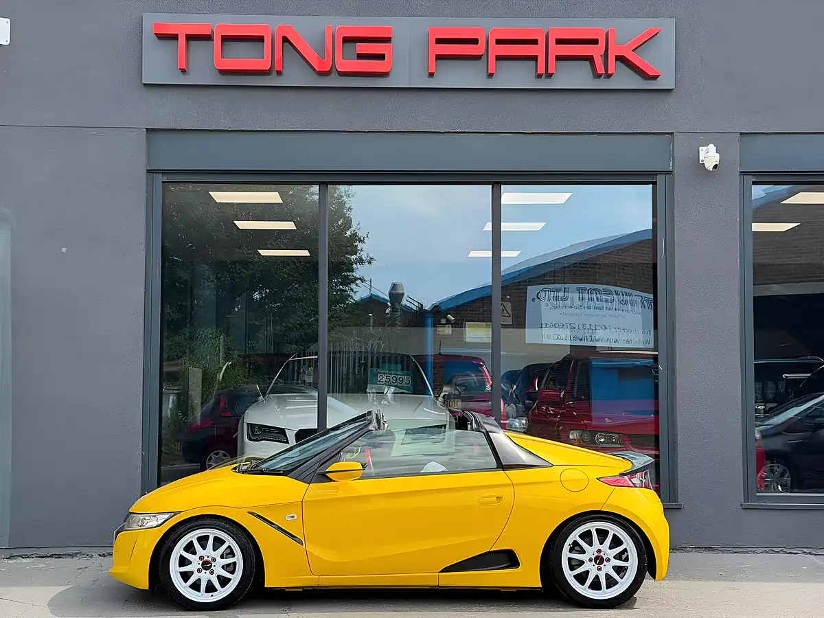 Used 2015 Honda S660 Soft Top Yellow - Front View