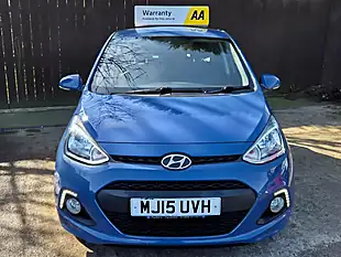 Used 2015 Hyundai i10 Premium Blue - Interior and Exterior details 2