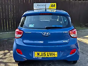 Used 2015 Hyundai i10 Premium Blue - Interior and Exterior details 6