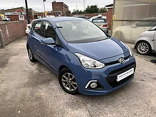 Used 2015 Hyundai i10 Premium Blue - Interior and Exterior details 2