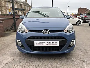 Used 2015 Hyundai i10 Premium Blue - Interior and Exterior details 4