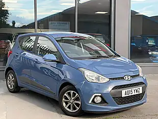 Used 2015 Hyundai I10 Premium Euro 5 5dr Blue - Interior and Exterior details 2