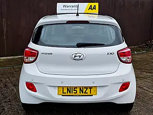 Used 2015 Hyundai i10 Premium White - Interior and Exterior details 6