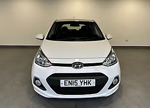 Used 2015 Hyundai i10 Premium White - Interior and Exterior details 8