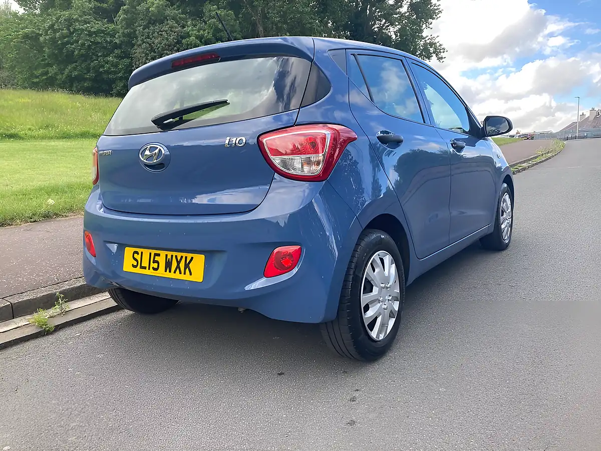 Used 2015 Hyundai I10 S Blue - Interior and Exterior details 3