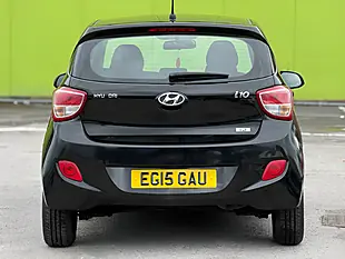 Used 2015 Hyundai i10 Se Black - Interior and Exterior details 8