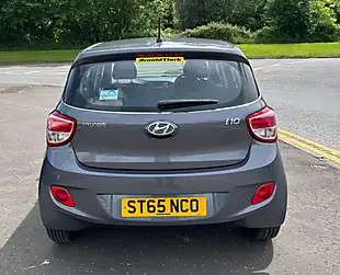 Used 2015 Hyundai I10 Se Grey - Interior and Exterior details 3
