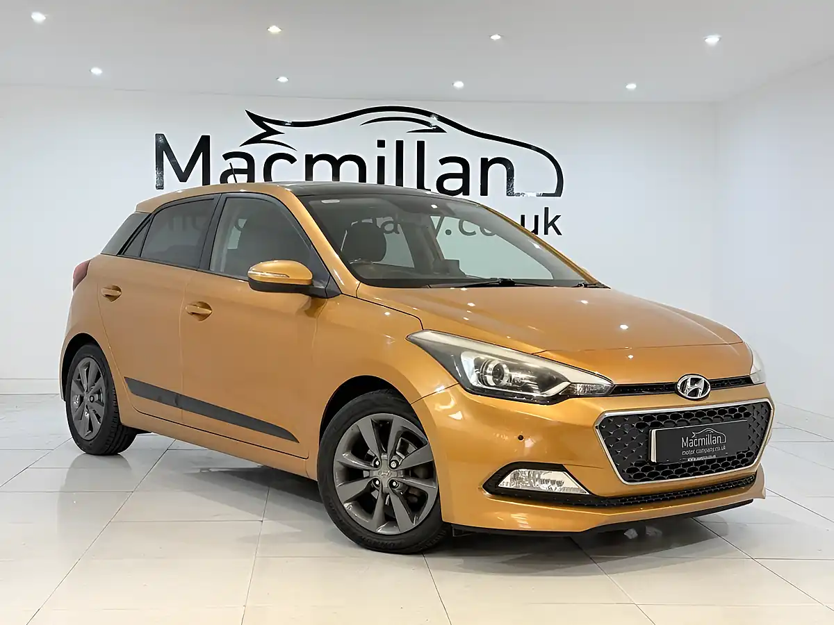 Used 2015 Hyundai I20 Premium Se Orange - Interior and Exterior details 4