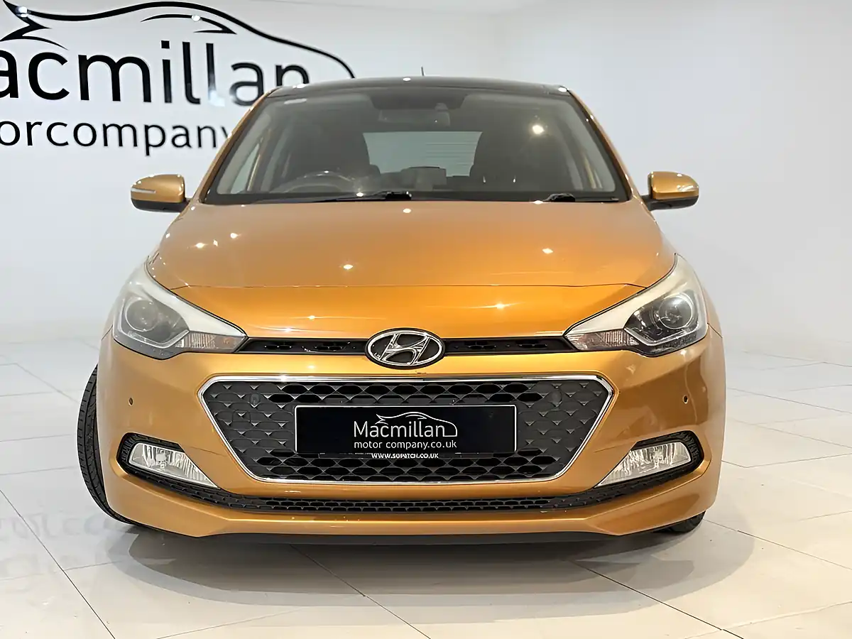 Used 2015 Hyundai I20 Premium Se Orange - Interior and Exterior details 8