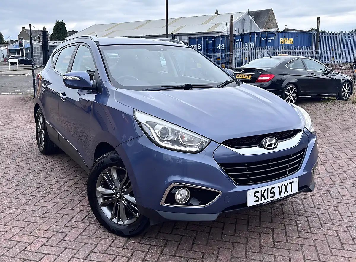 Used 2015 Hyundai IX35 Se Blue - Front View