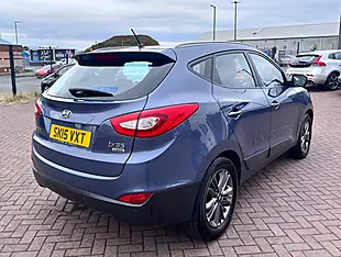 Used 2015 Hyundai IX35 Se Blue - Interior and Exterior details 3