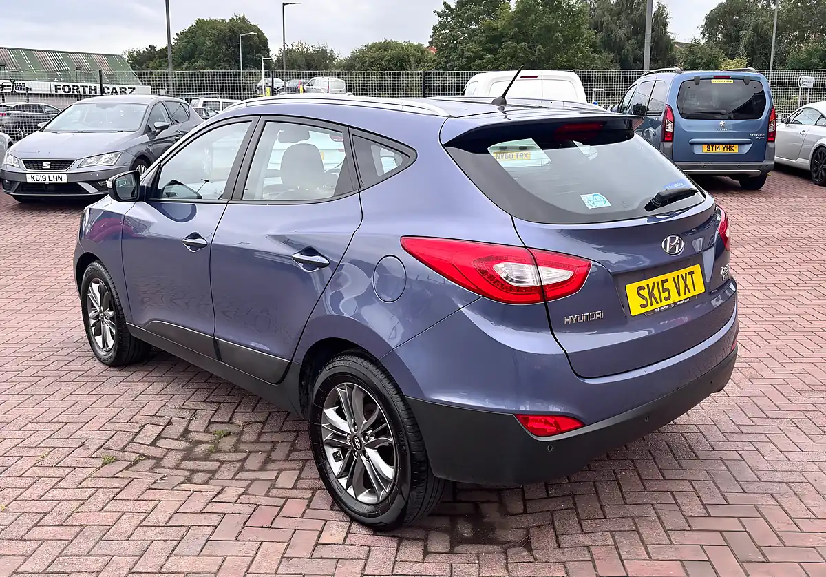 Used 2015 Hyundai IX35 Se Blue - Interior and Exterior details 4