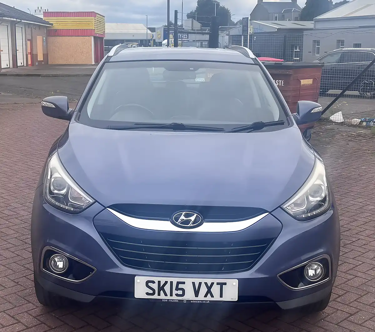 Used 2015 Hyundai IX35 Se Blue - Interior and Exterior details 8