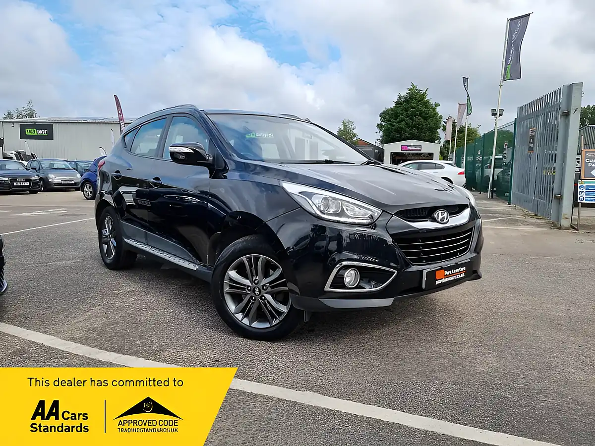 Used 2015 Hyundai ix35 Se Phantom Black Metallic - Front View