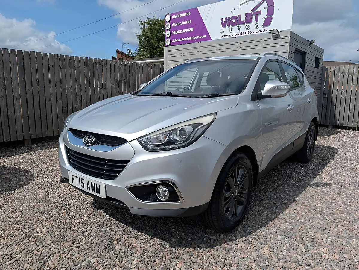 Used 2015 Hyundai IX35 Se Silver - Front View