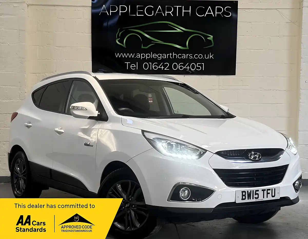Used 2015 Hyundai Ix35 Se White - Front View
