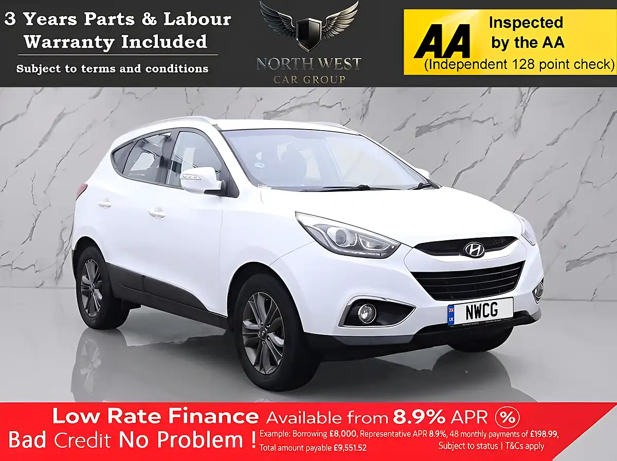 Used 2015 Hyundai Ix35 Se White - Front View
