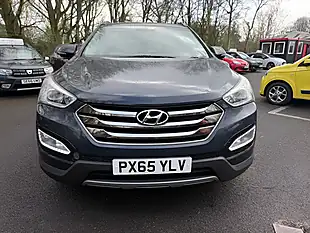Used 2015 Hyundai Santa Fe Premium Blue - Interior and Exterior details 10