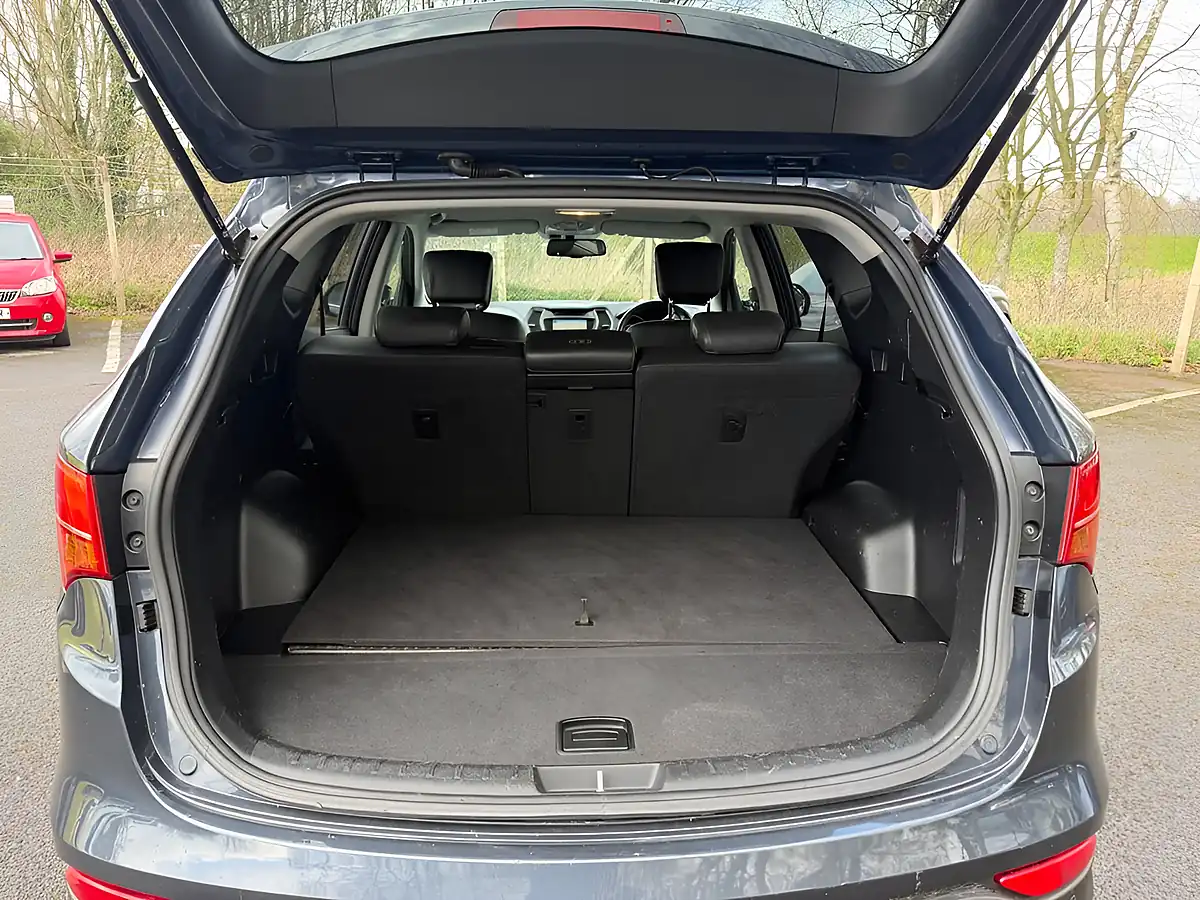 Used 2015 Hyundai Santa Fe Premium Blue - Interior and Exterior details 11