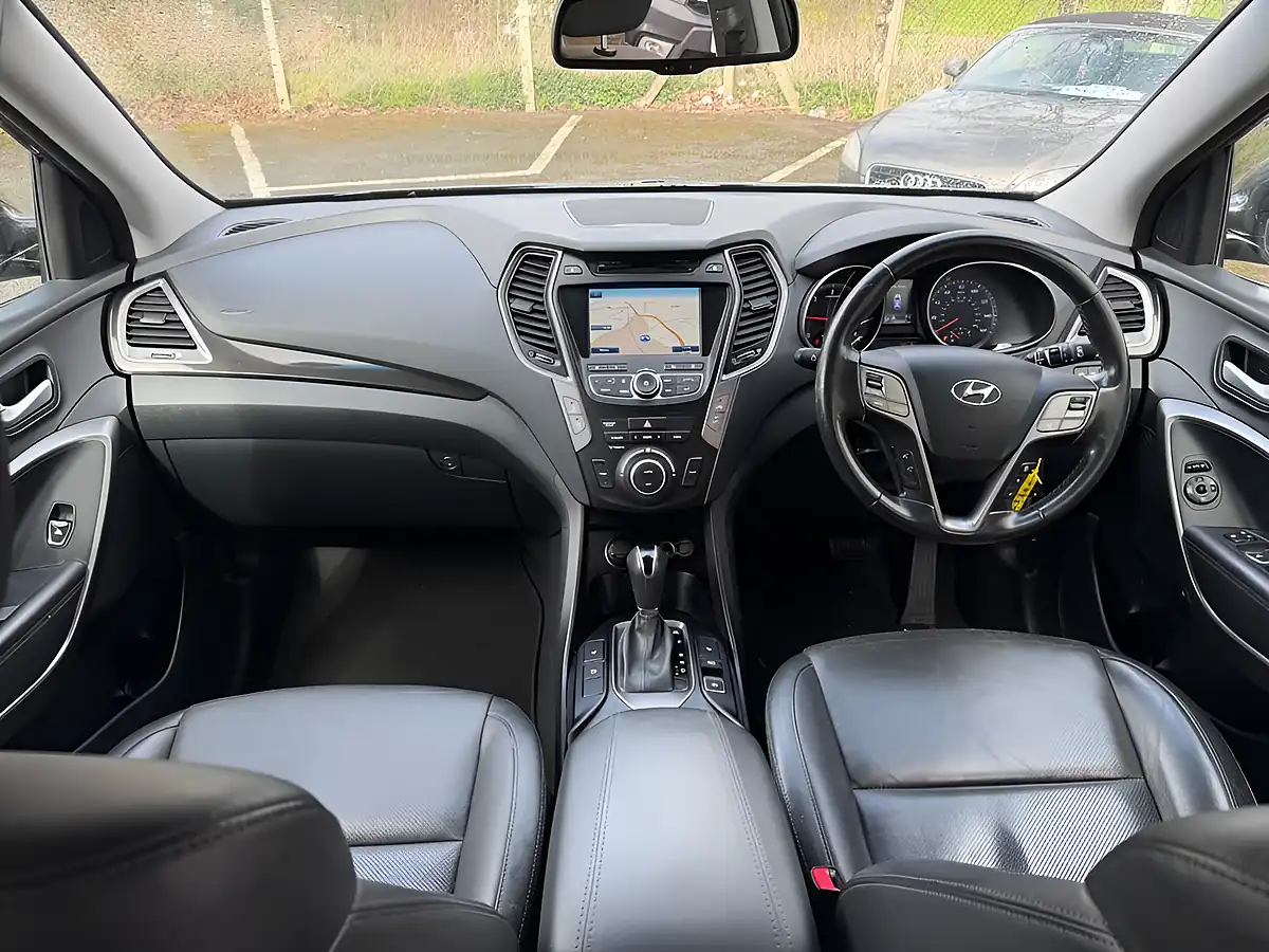 Used 2015 Hyundai Santa Fe Premium Blue - Interior and Exterior details 13