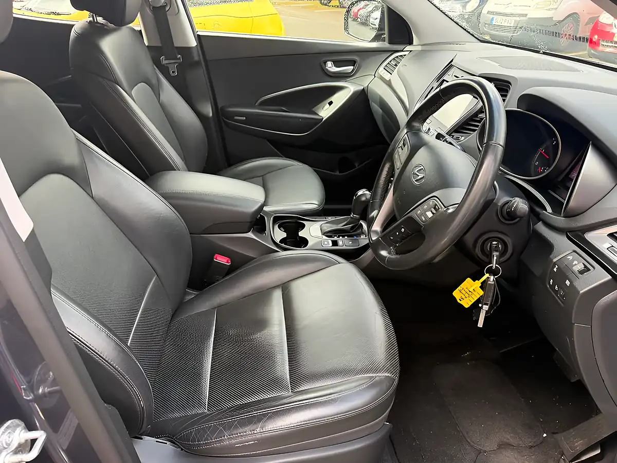 Used 2015 Hyundai Santa Fe Premium Blue - Interior and Exterior details 14